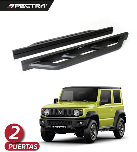 Estribos de aluminio para Suzuki Jimny 2 puertas (2019+)