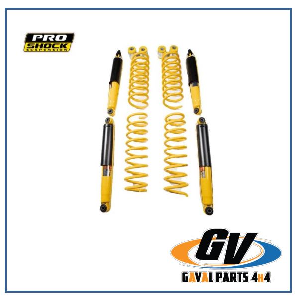 2.5 Inch Kit de elevación Suzuki Jimny +Front Caster Corrector Bush + Cross Member Drop (1998-2025)