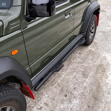 Estribos para Suzuki Jimny 5 puertas de acero con logo JIMNY