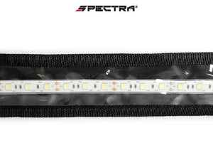 Tira LED para toldo lateral con luz en dos tonos