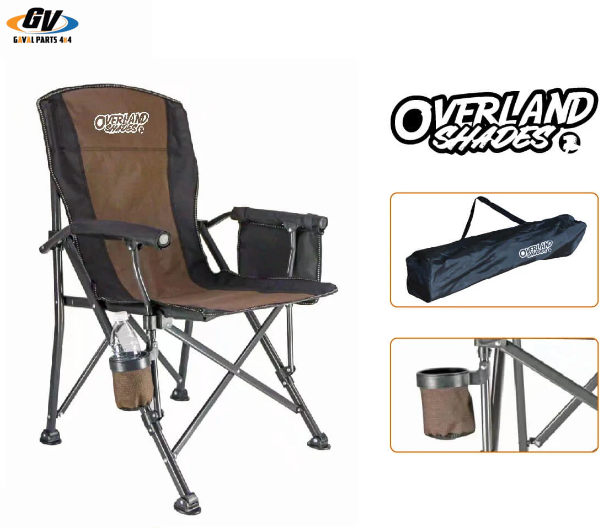 SILLA PLEGABLE OVERLAND SHADES NEW BROWN