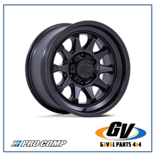 Aros Pro Comp Beacon PA203 Wheel, 17×8.5 con patrón de pernos 5×127 – Negro Matte