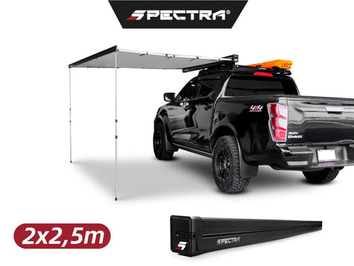 Toldo Lateral con Carcasa de Aluminio (Medidas de 2mts x 2.5mts)