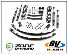 Kit de elevación de 4.5 pulgadas con resortes | Jeep Cherokee XJ