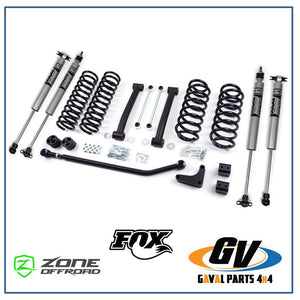 Kit de Suspension Zone Offroad +4in para Jeep Grand Cherokee WJ 99-04 J17N