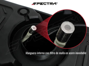 WT-BLACK - TUBO DE AGUA SPECTRA 30 LITROS negro