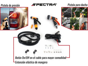 WT-BLACK - TUBO DE AGUA SPECTRA 30 LITROS negro