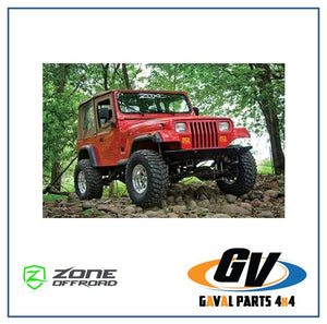 Kit de suspensión Zone Off Road 2 In para Jeep Wrangler YJ (1987-1995) J27N