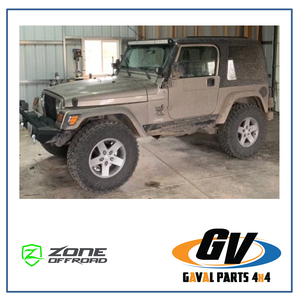 Kit de suspension Zone Off Road +3 in para Jeep Wrangler TJ 97-06 J2N/J3N